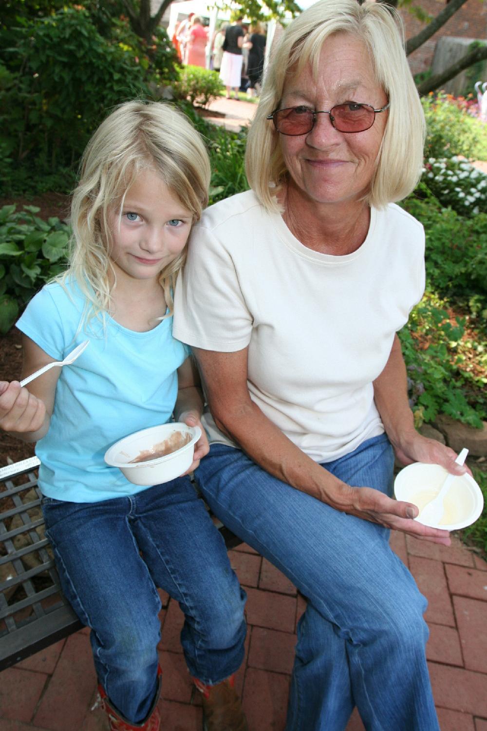 The sundressed and sun-drenched met at Washington Countys Headquarters House for the 39th year for the ice cream social.