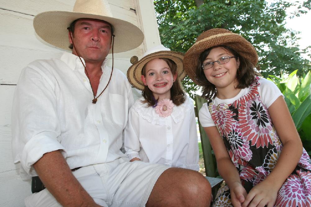 The sundressed and sun-drenched met at Washington Countys Headquarters House for the 39th year for the ice cream social.