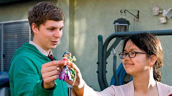 Michael Cera and Charlyne Yi explore the vagaries of romantic love in the mock documentary Paper Heart.