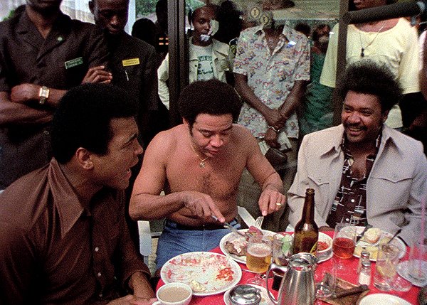 Left to Right: Muhammad Ali, Bill Withers, and Don King.
Photo Courtesy of Antidote Films Â©, Property of Sony Pictures Classics, All Rights Reserved.