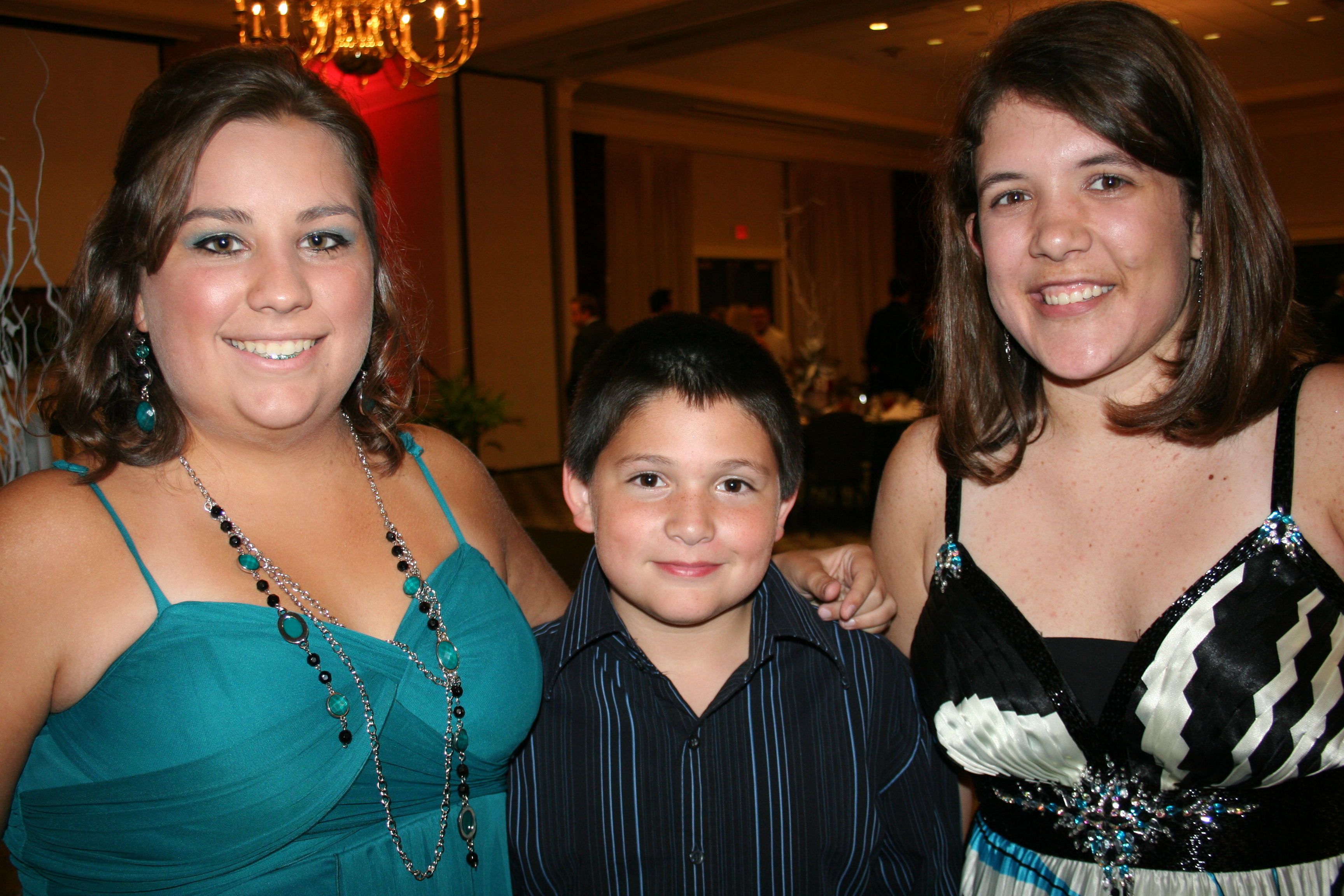 Katie Oslica, Wyatt Prentice and Anna Luneau