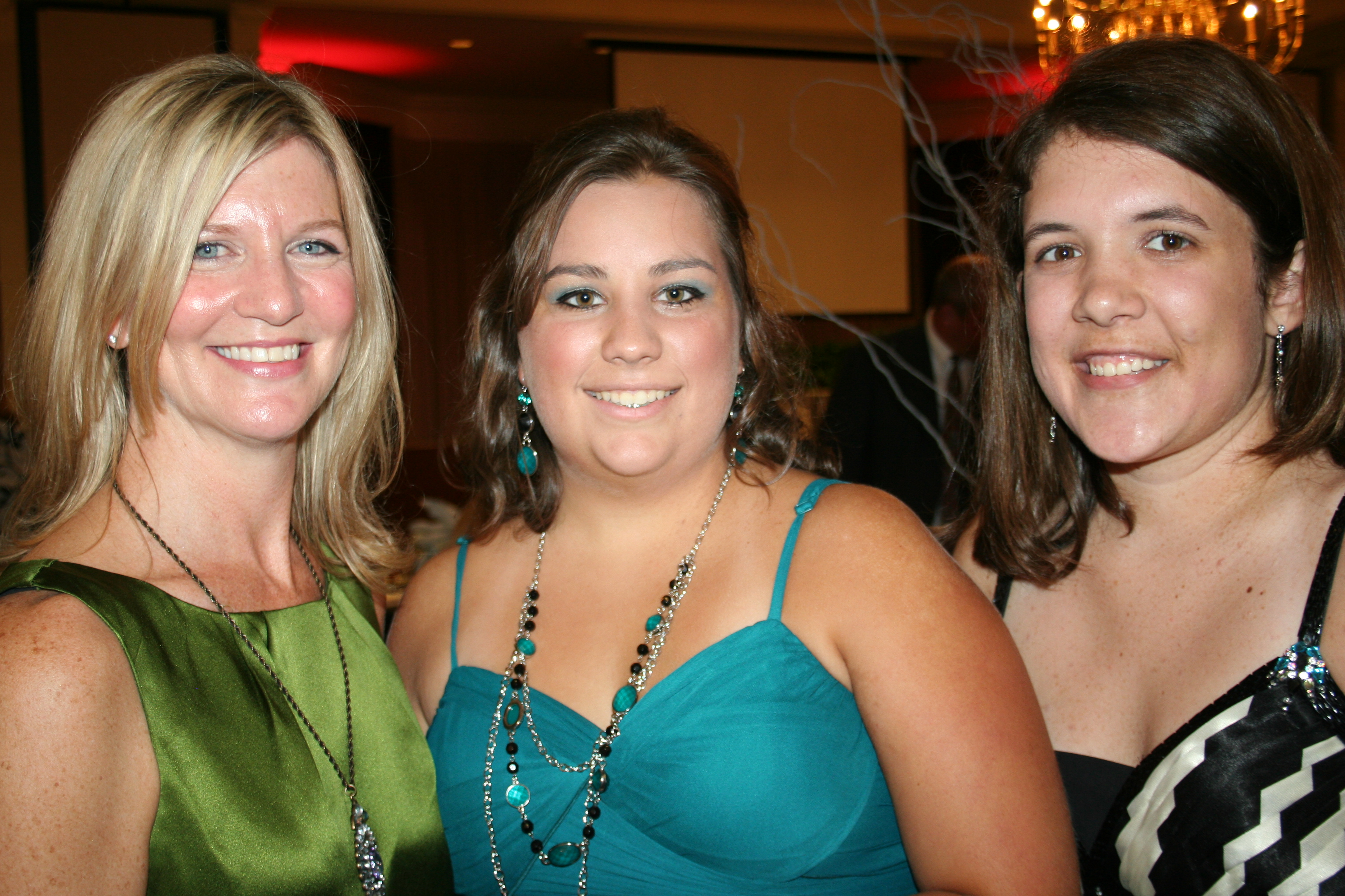 Susan Bell, Katie Oslica and Anna Luneau