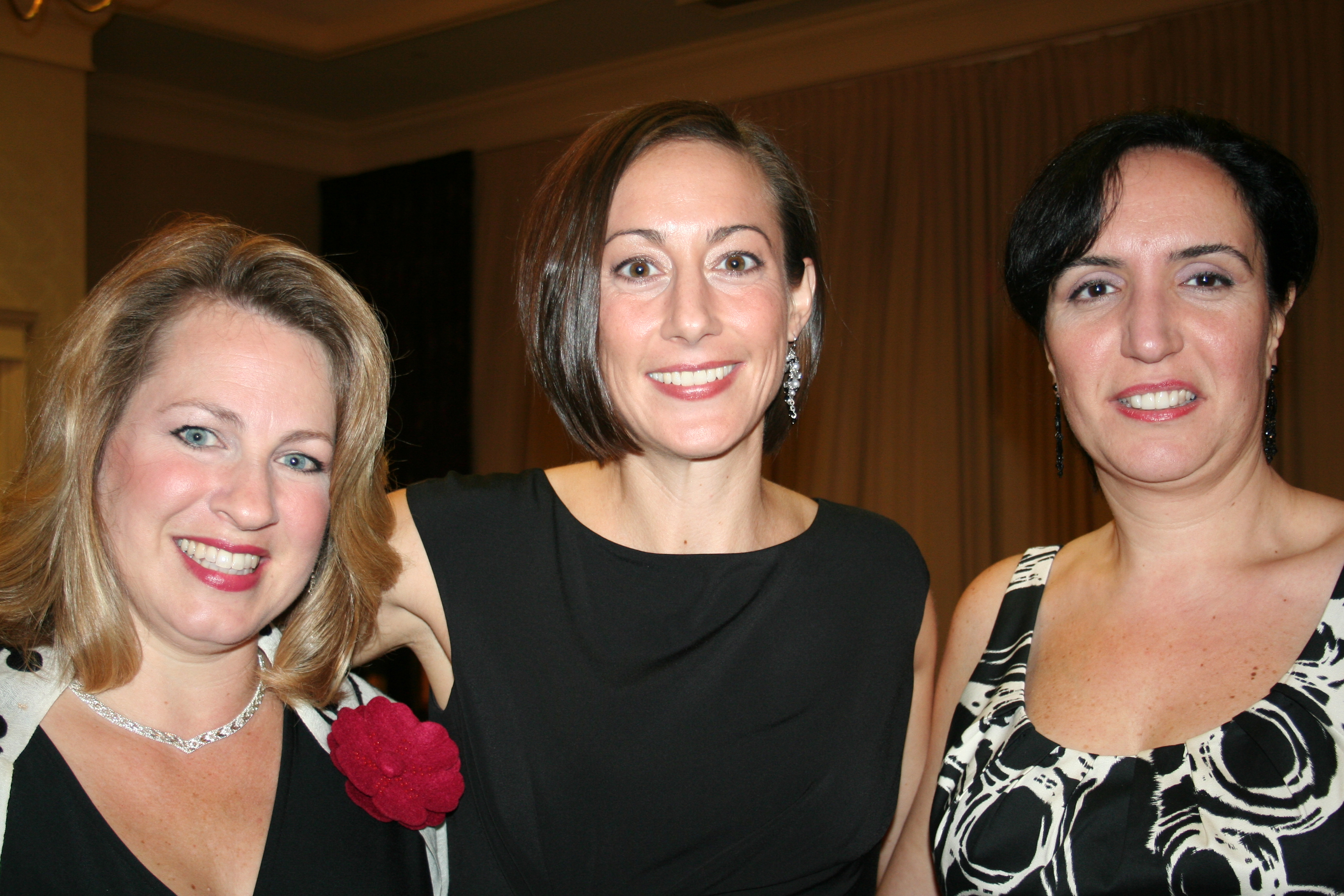 Leah Greenfield, Jennifer Barnhouse and Rolla Shbarou