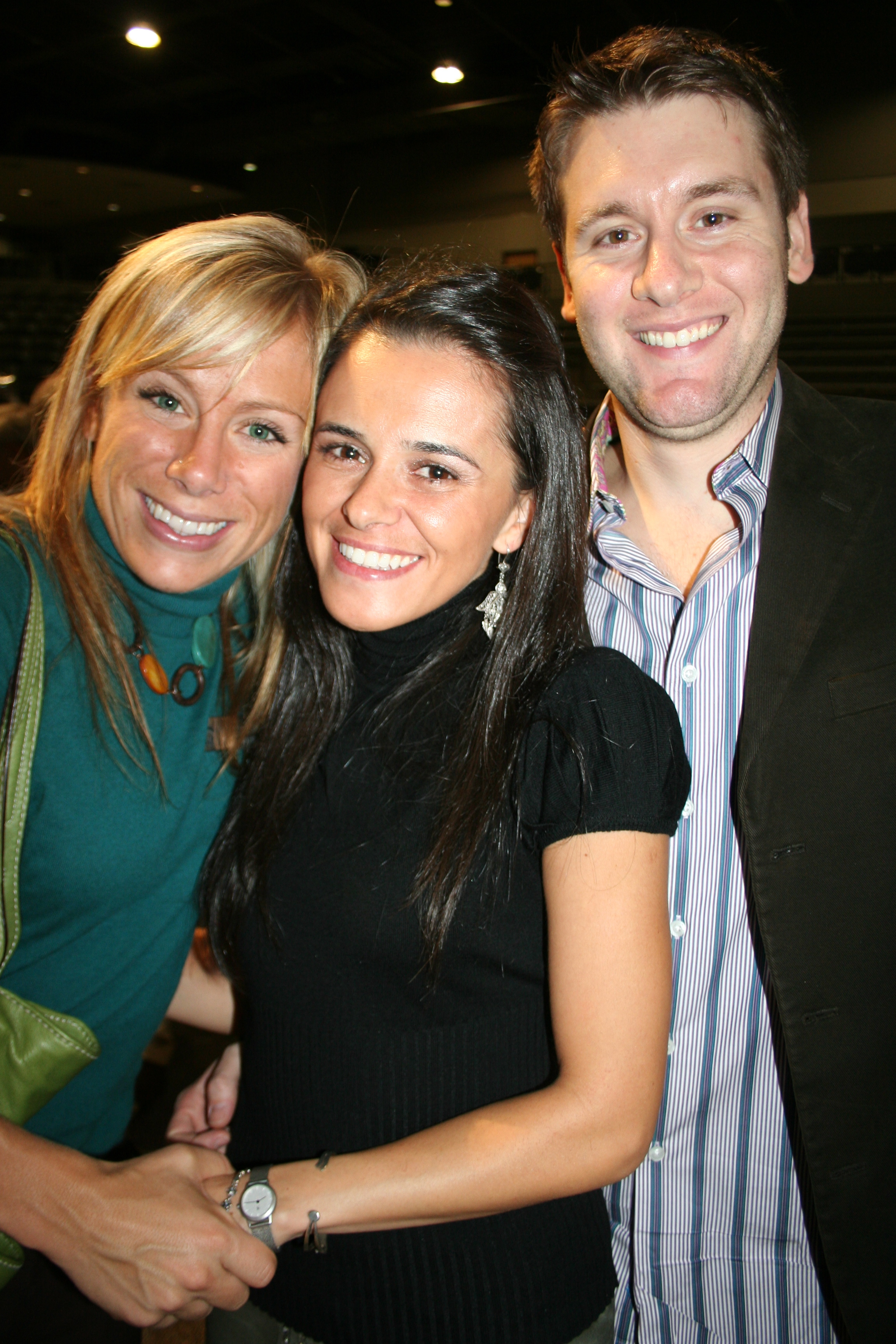 Leah Thorvilson, Suna Cicekli and Stephen Vickers