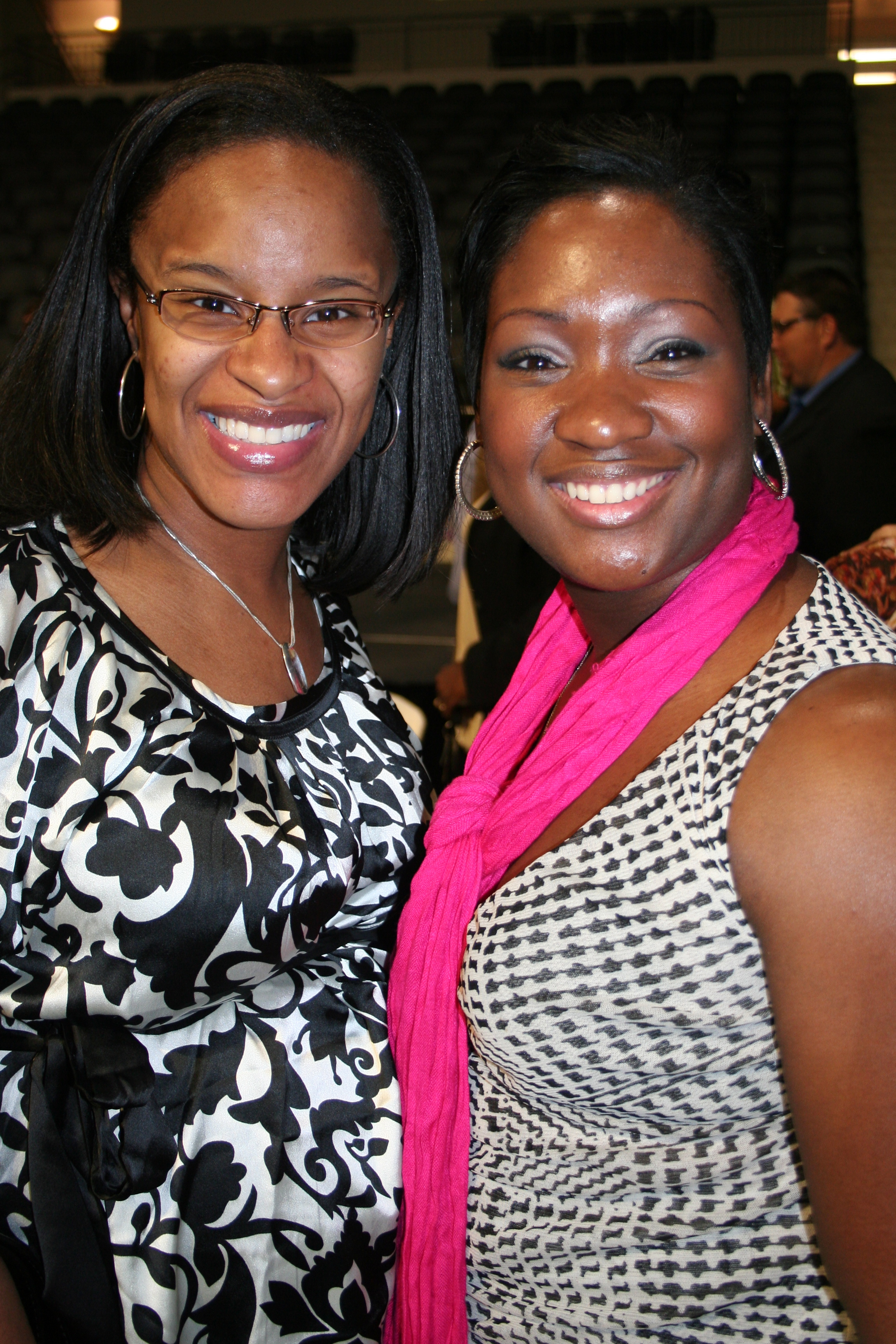 LaJarlyn Wesley and Bridget Baltimore