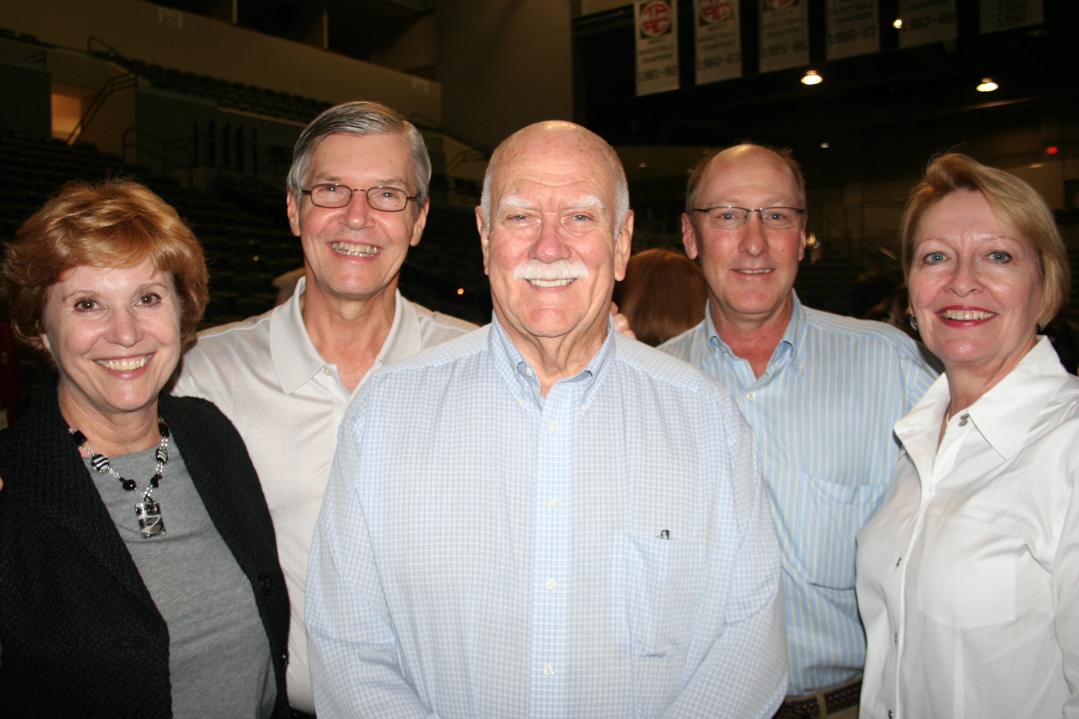 Leslie and Dr. Jay Lipke, Dr. John Wilson, Dr. John Yocum and Joanne Wilson
