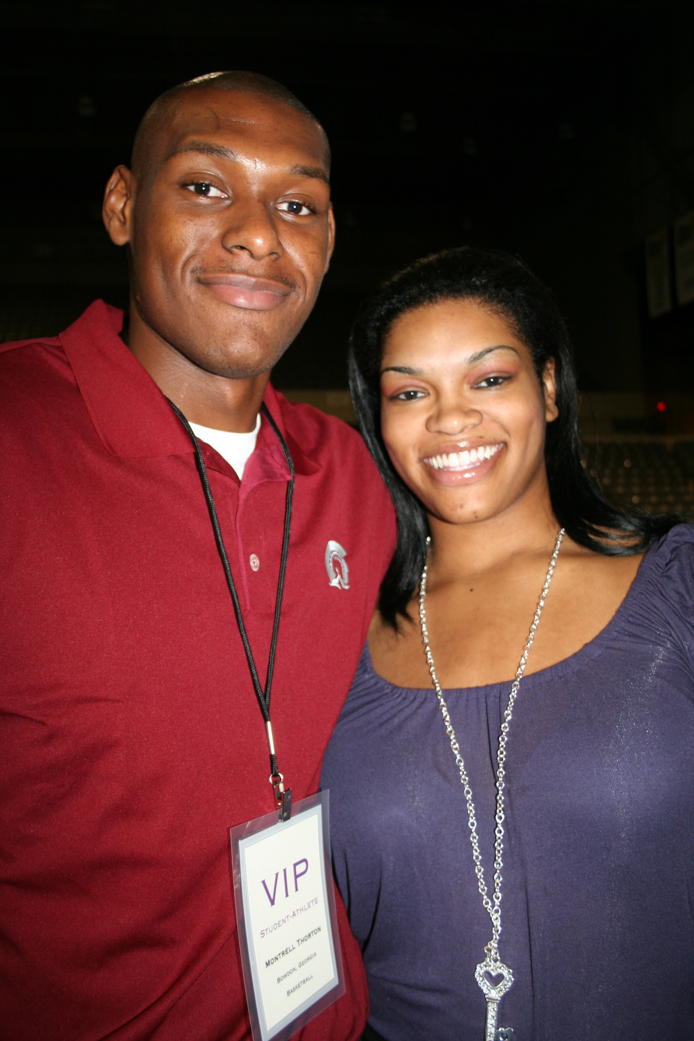 Montrell Thornton and Marian Kursh
