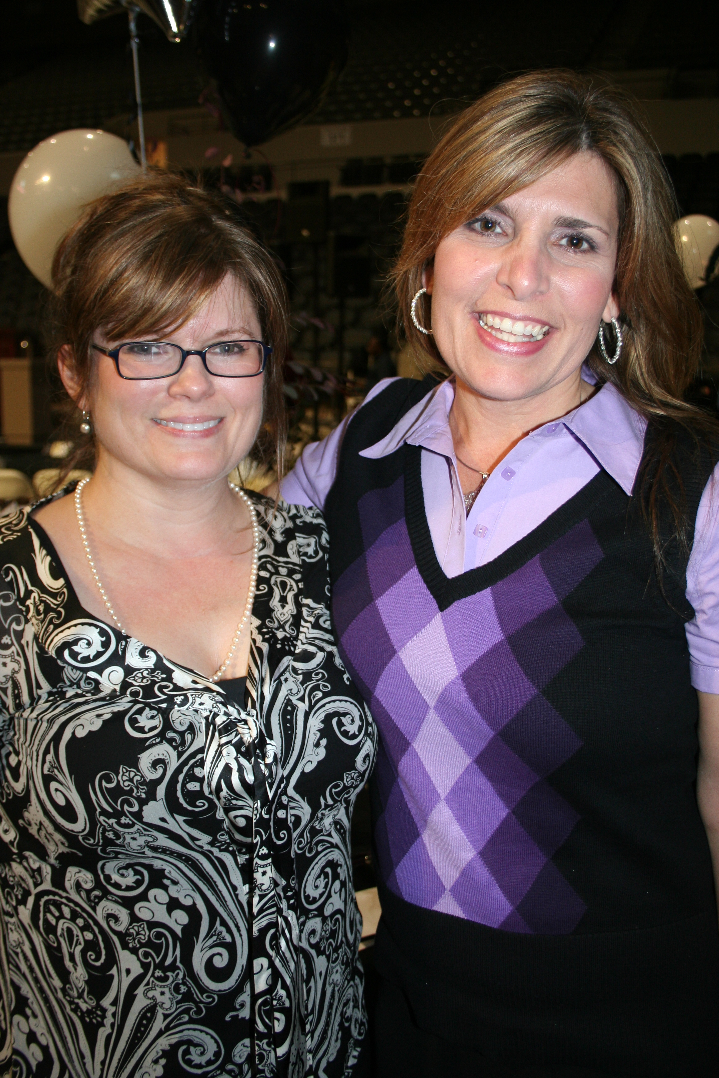 Kim Burch and Angele Conque