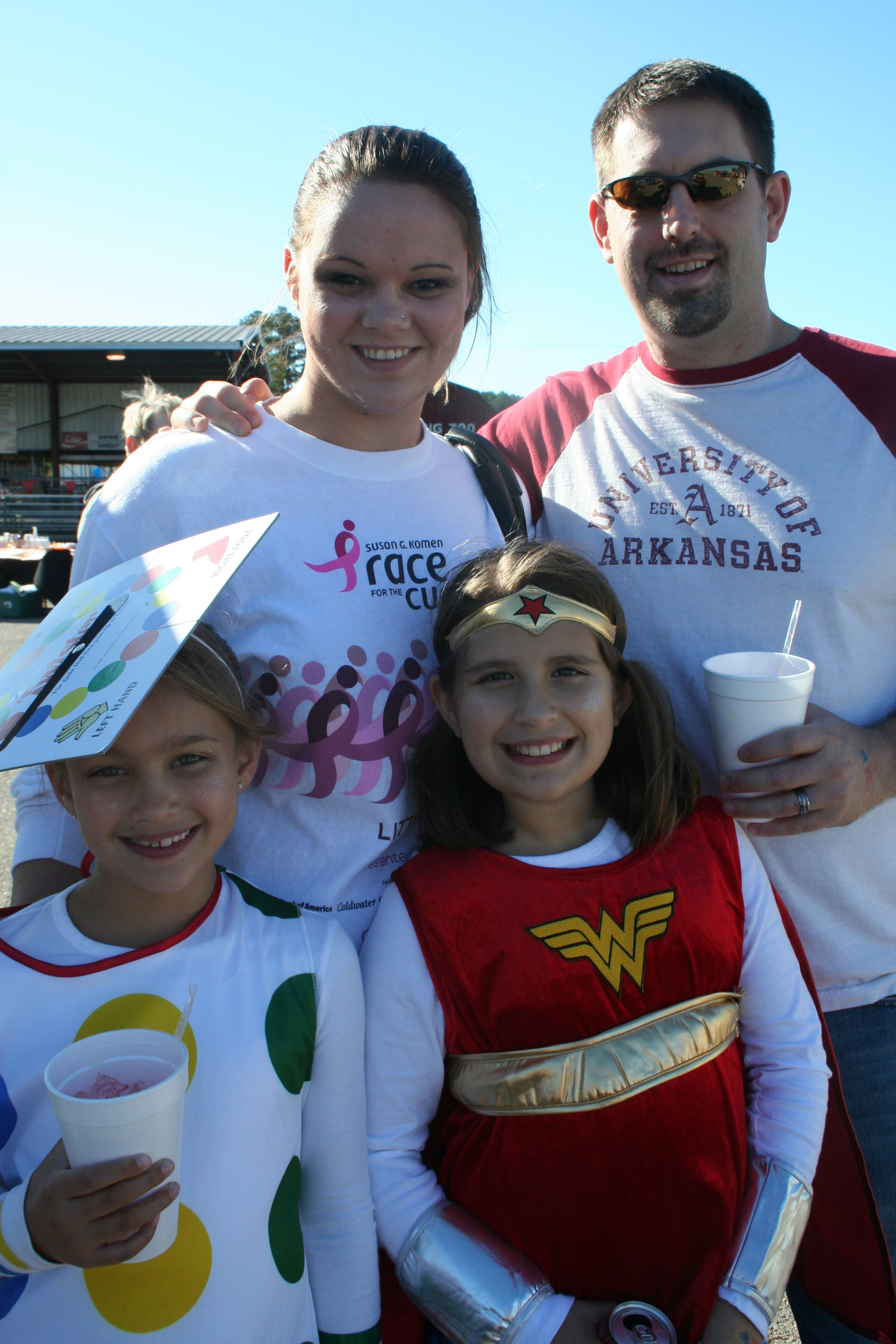 Lexi, Elizabeth, Mark and Keyleigh Case