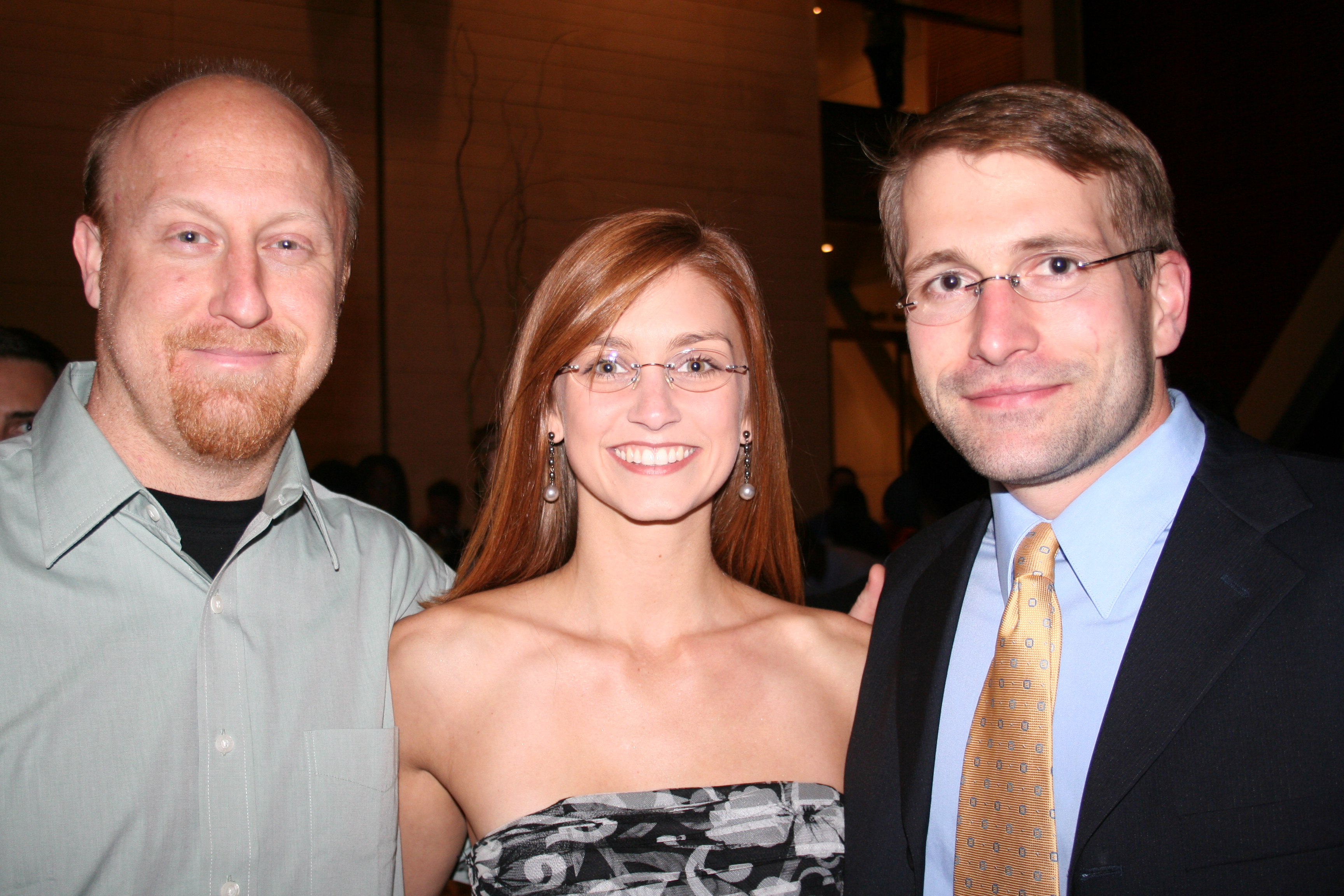 Kevin Hamman with Georgia and Dominik Mjartan