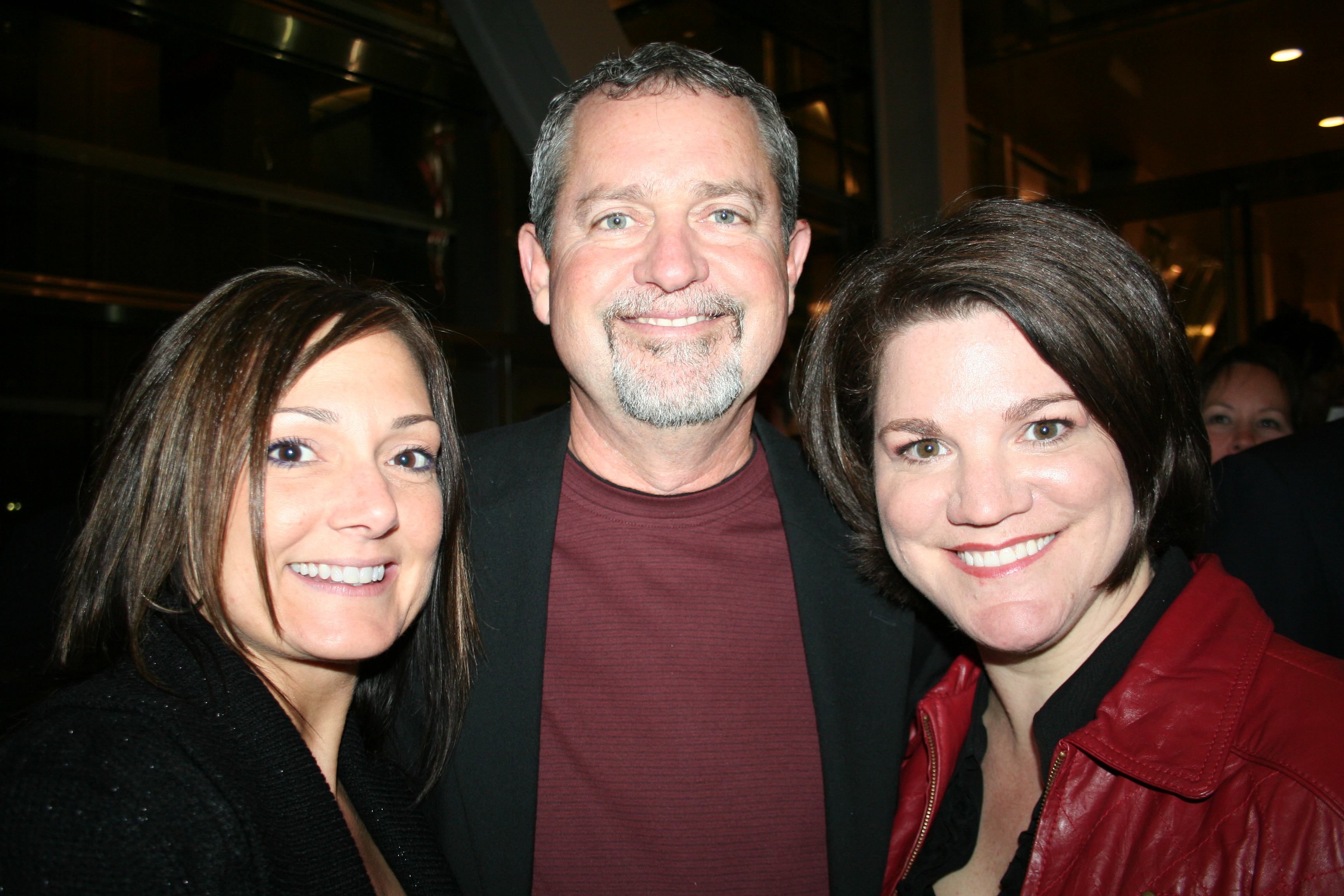 Mary Beth Moore, Steve Nicholson and Dina Rail