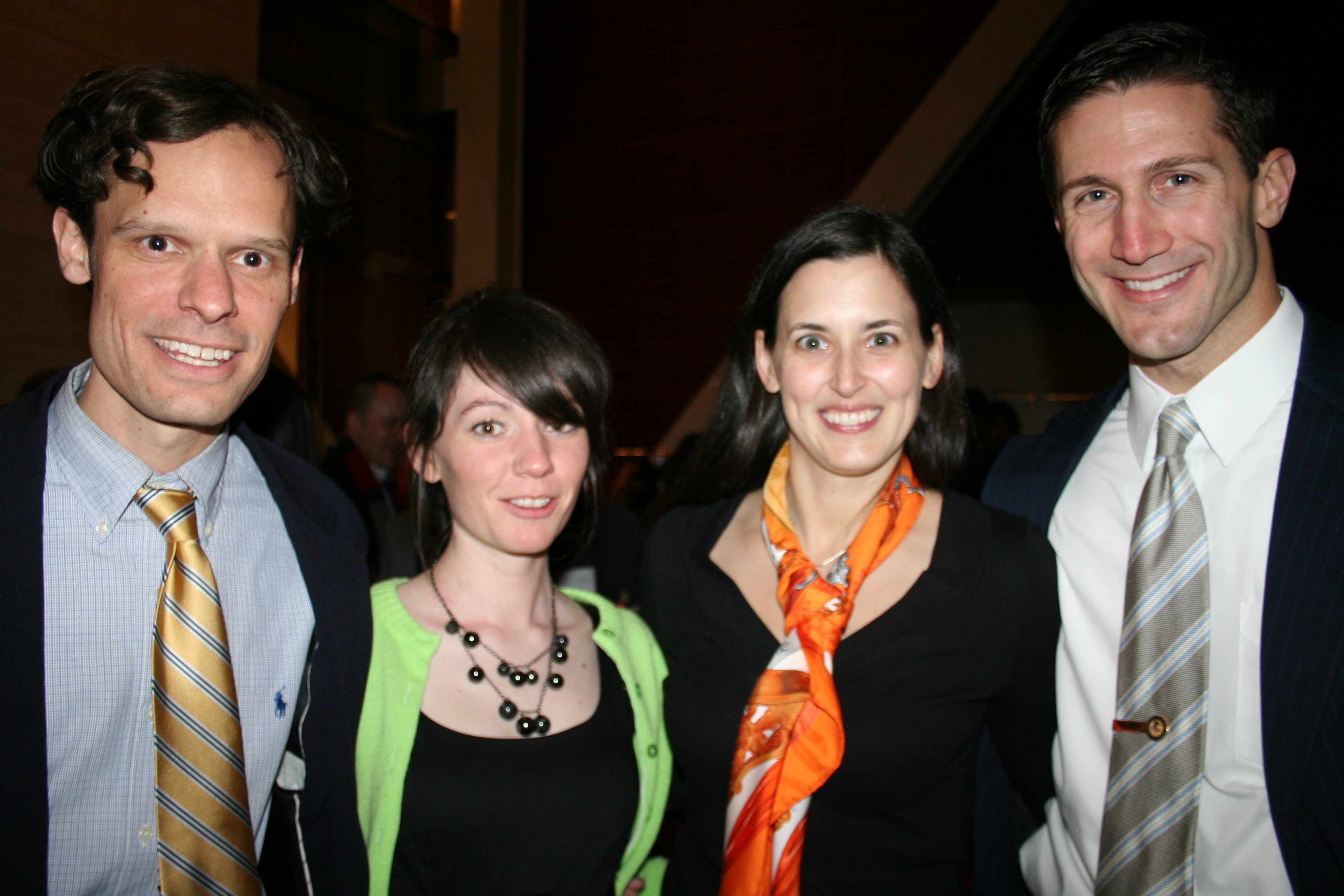 Will Jennings, Megan Corbishley, Michelle and Jeffrey LaVicka
