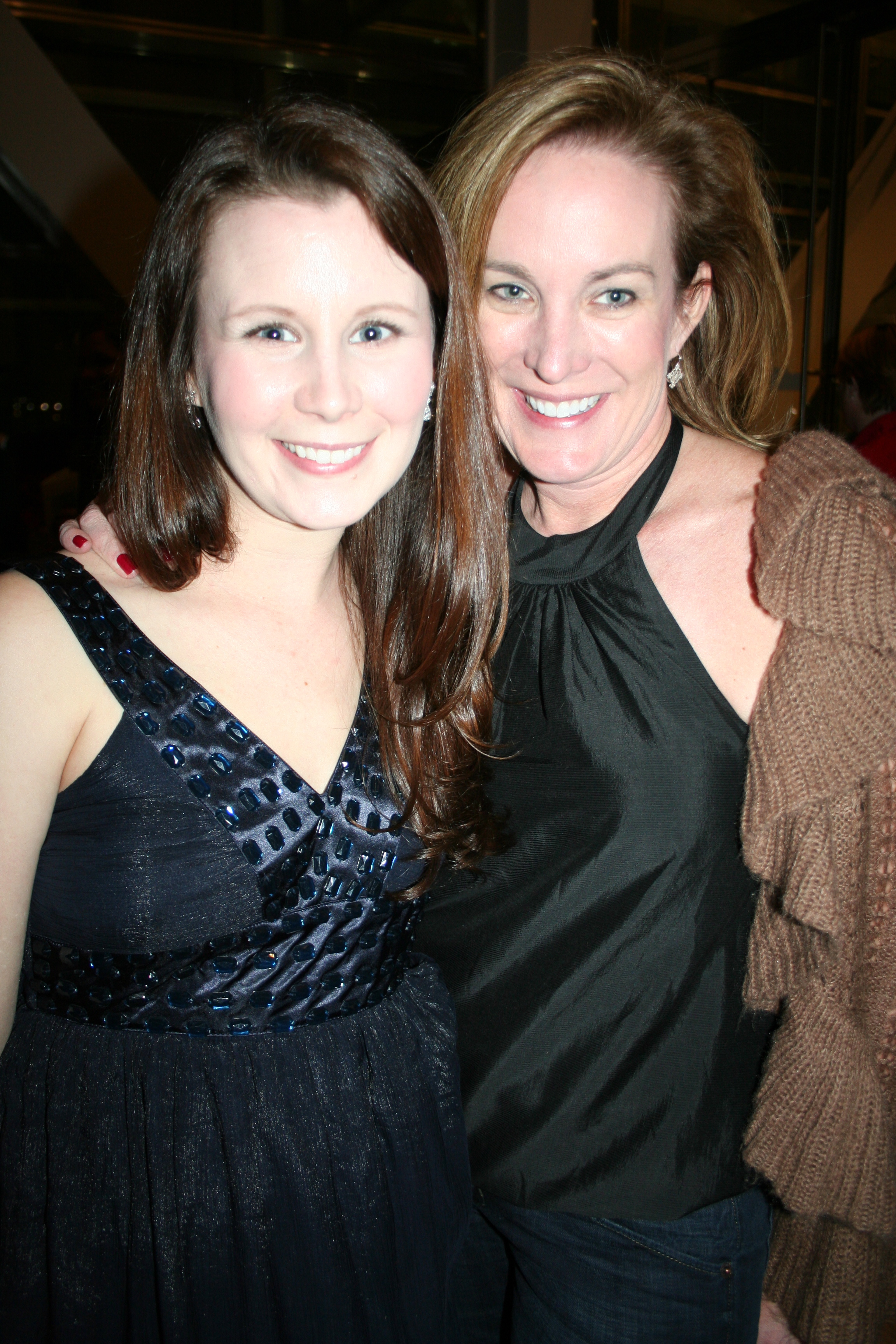 Amanda Hughes and Nancy Griebel
