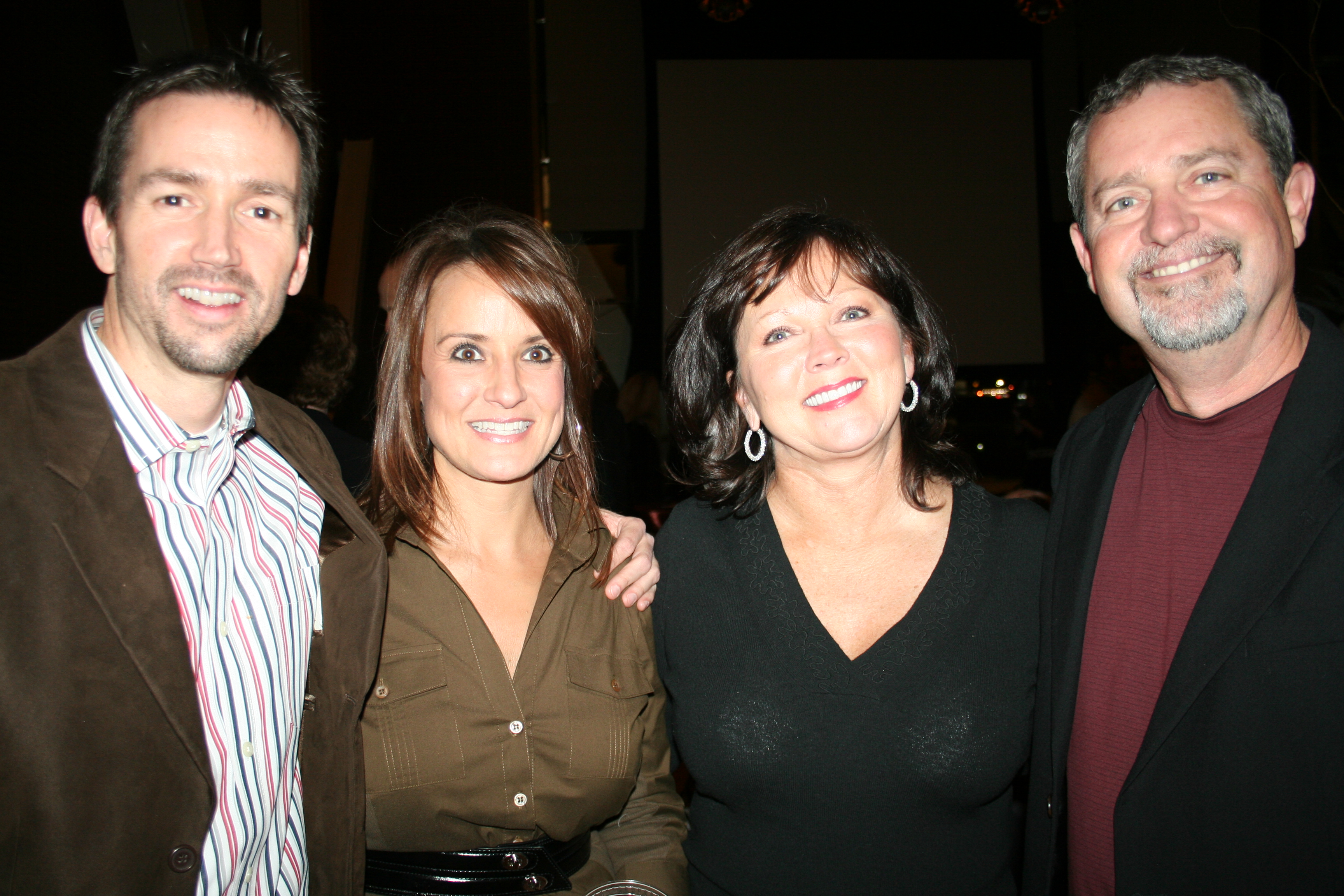 Jeff Stinson, Charleen Francis, Christie Bardwell and Steve Nicholson