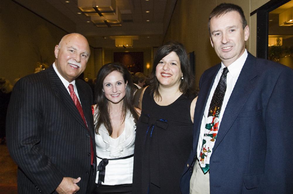 Arkansas Democrat-Gazette photo by Cary Jenkins 120909Rick Fleetwood, Jennifer Wheller and LIsa and Darwin Buehler