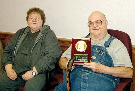 Shirley and Roger Harris were honored at last week’s Pea Ridge City Council meeting for their decades of service to the city. The couple retired from the Pea Ridge Volunteer Ambulance Service which recently merged with the Fire Department.