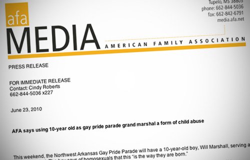 The American Family Association denounced Fayetteville's Pride Parade in a press release yesterday. Mayor Lioneld Jordan and the city council has received hundreds of e-mails from the group's supporters asking the mayor to drop his proclamation.