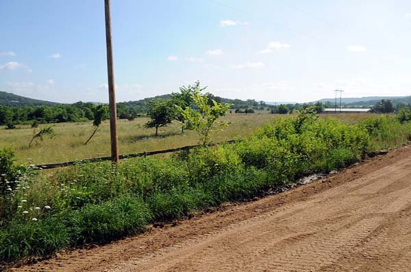 This field along Cummings Landfill Road just off Cato Springs Road in Fayetteville is an area proposed for a future park.