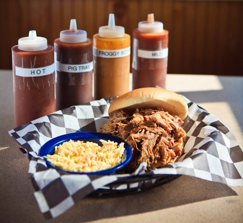 Capitol Smokehouse and Grill in Little Rock offers the best pulled pork sandwich in central Arkansas.
