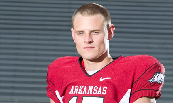 Arkansas quarterback Ryan Mallett debuted the new Nike look for football during a photo shoot in May.