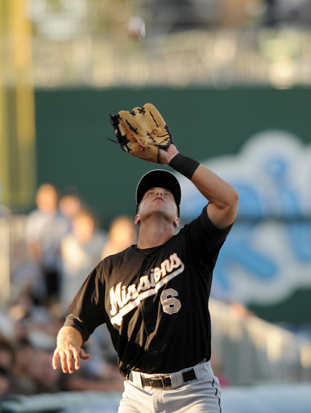 Arkansas Democrat-GazetteMICHAEL WOODS --07-01-10-- The Arkansas Naturals against the San Antonio Missions at Arvest Ballpark in Springdale.