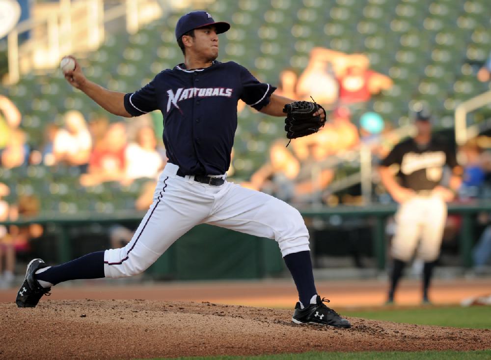 Arkansas Democrat-GazetteMICHAEL WOODS --07-01-10-- The Arkansas Naturals against the San Antonio Missions at Arvest Ballpark in Springdale.
