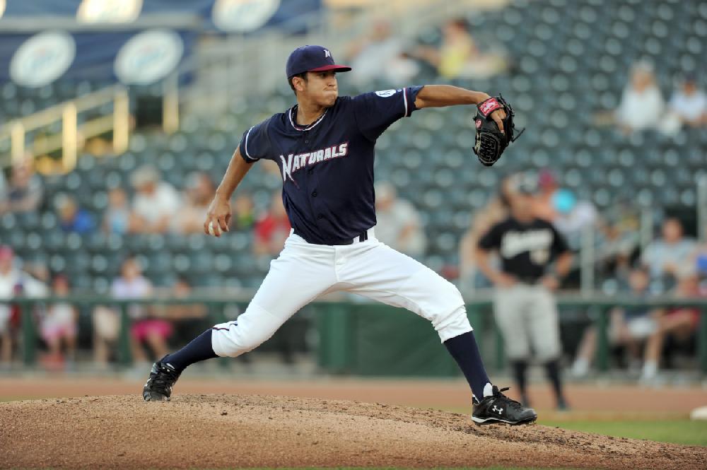 Arkansas Democrat-GazetteMICHAEL WOODS --07-01-10-- The Arkansas Naturals against the San Antonio Missions at Arvest Ballpark in Springdale.