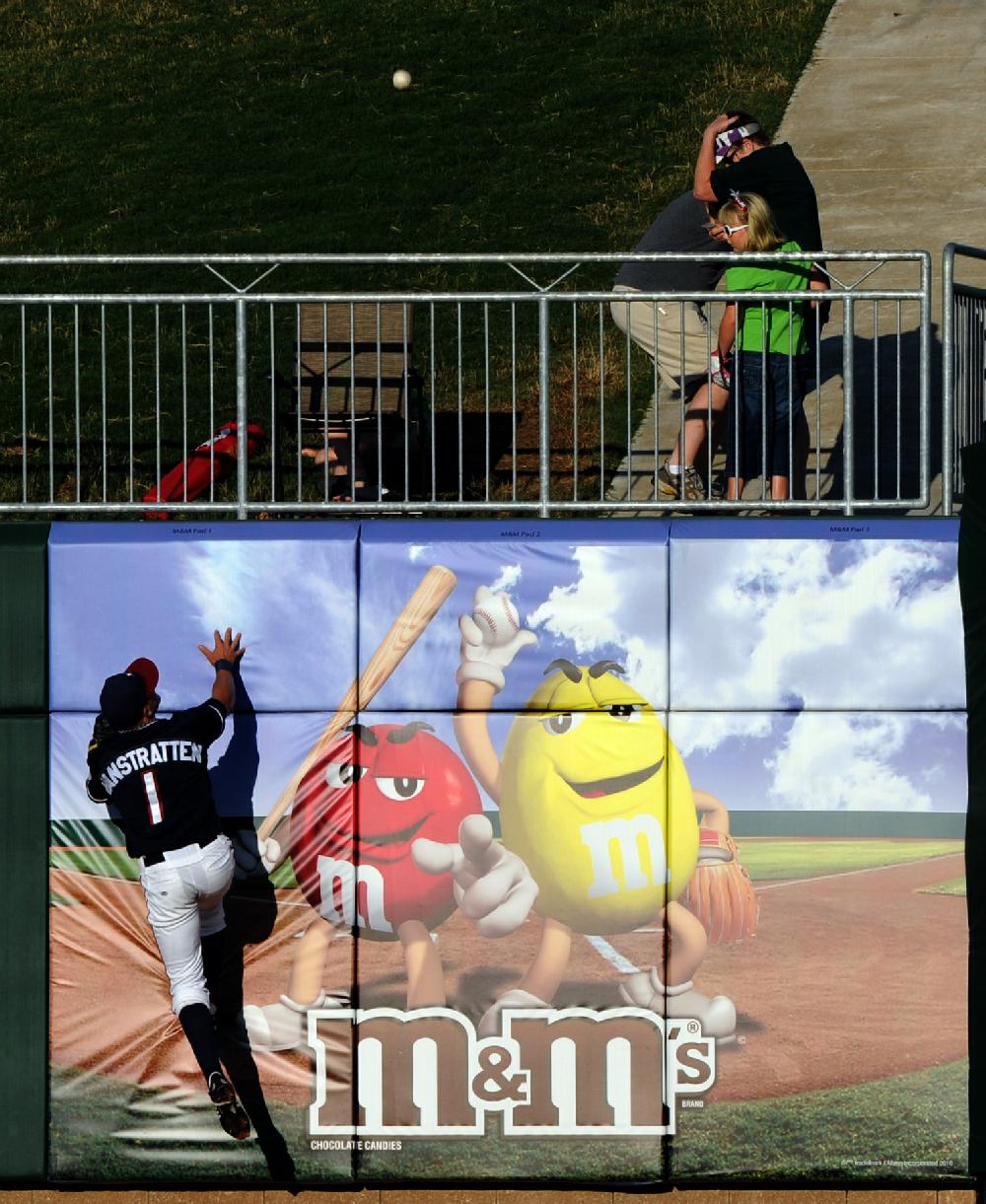 Arkansas Democrat-GazetteMICHAEL WOODS --07-01-10-- The Arkansas Naturals against the San Antonio Missions at Arvest Ballpark in Springdale.