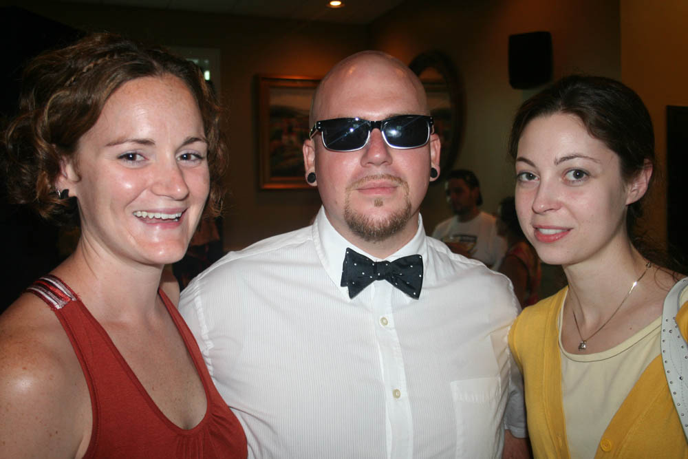 Nicole Horvath, Jonny Meyer and Katherine Whitworth