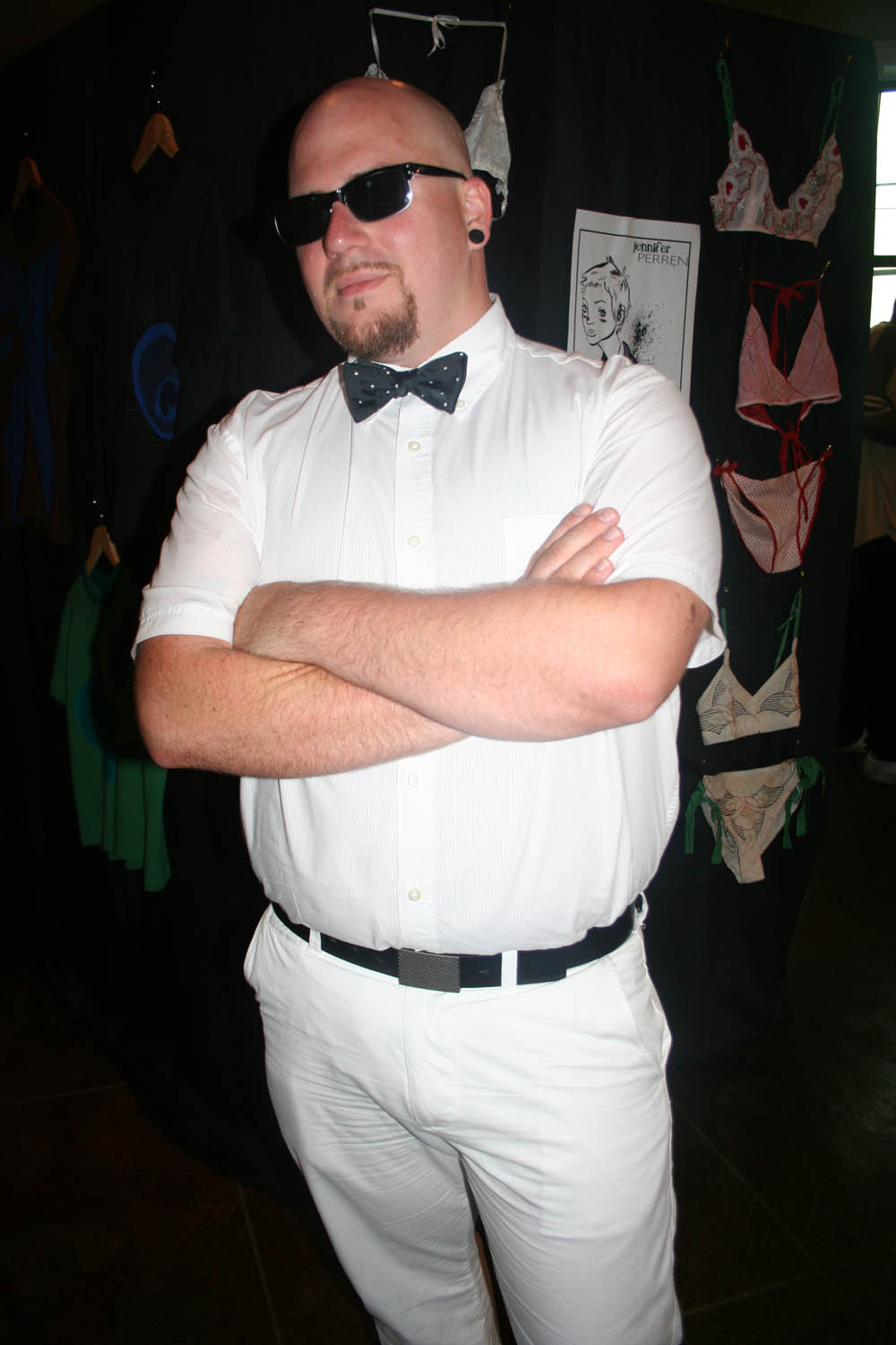 Jonny Meyer rocks the bowtie.