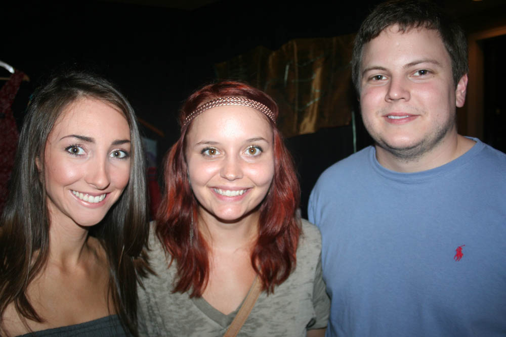 Sarah Sturdivant, Kimberly Cyr and Sammy Williams
