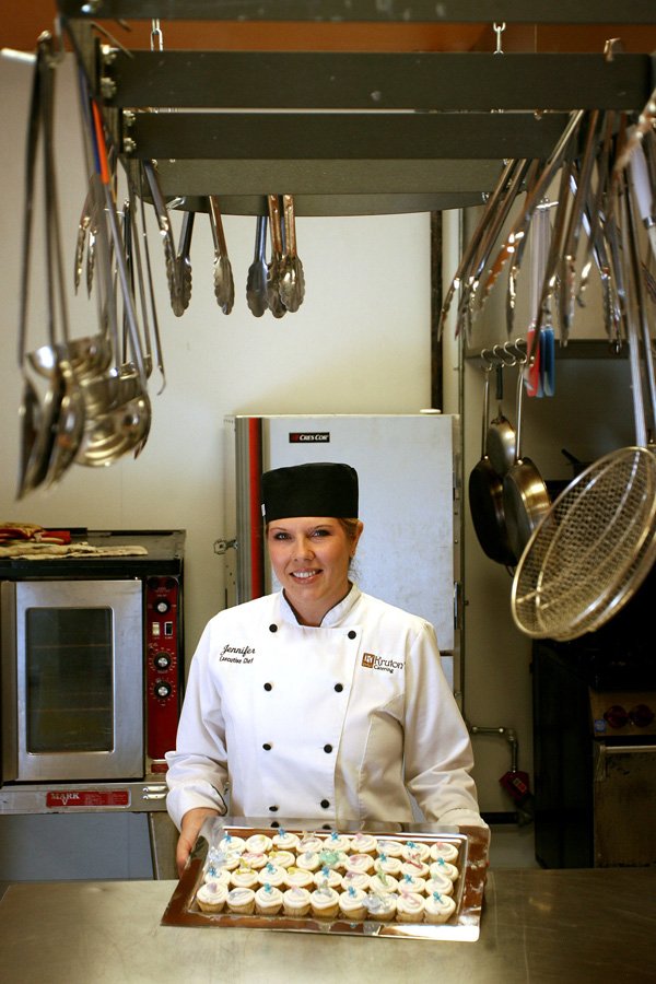 Kruton’s Catering owner Jennifer Keaton says the kitchen is her favorite place to be.