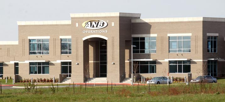 The 55,000-square foot ANB Operations Center opened on the northwest side of Pleasant Grove Road and Interstate 540 in October of 2004. 