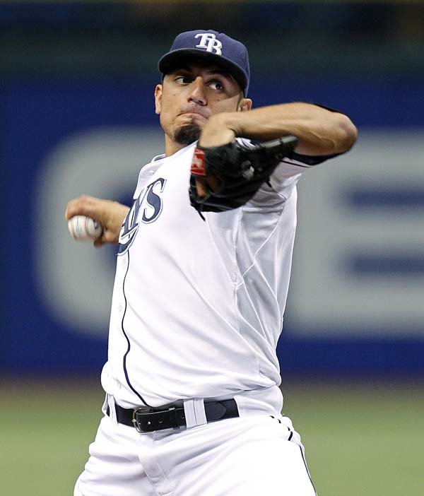 Tampa Bay was part of a third no-hitter Monday night, but instead of losing this one, Matt Garza faced the minimum 27 batters in the fifth major league no-hitter this season.