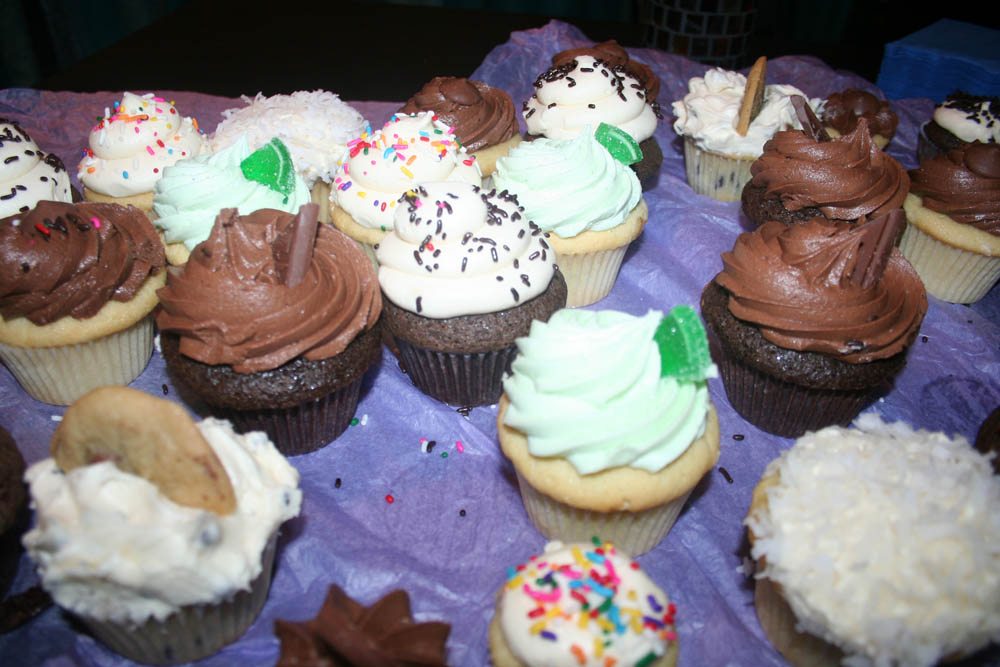 Cupcakes for Misti's birthday!
