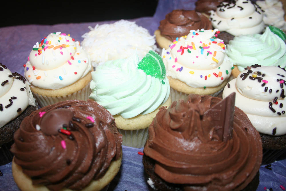 Don't be spoiled...they don't have cupcakes at EVERY performance.