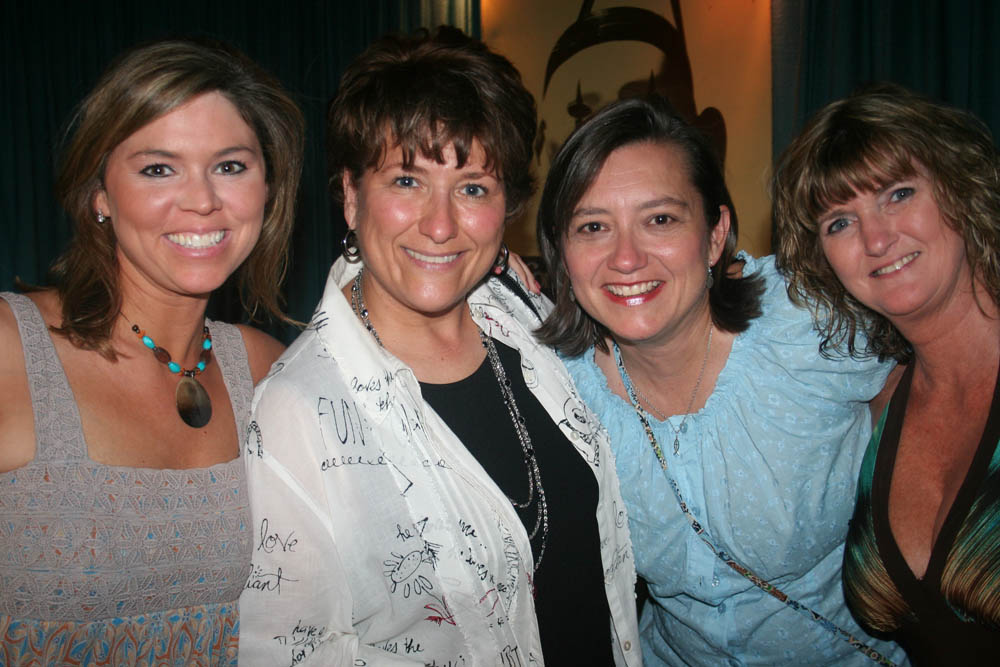 Ashley Tarvin, Jane Morgan Balgavy, Donna Hall and Lynn Floyd