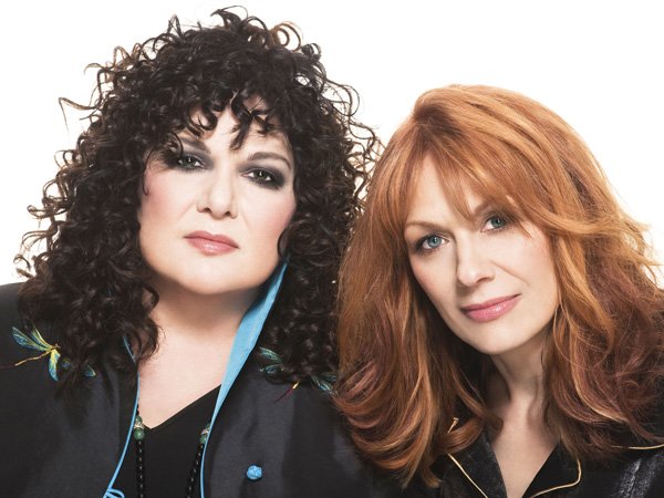 Sisters Ann, left, and Nancy Wilson formed Heart in 1974. They’ve been playing together ever since.