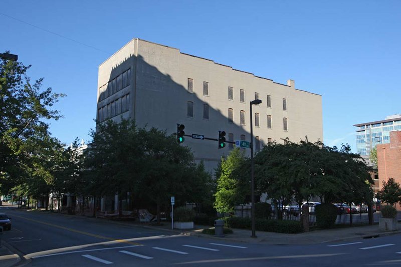 The Gus Blass Co. building, built circa 1901, will be converted into loft-style apartments and a jazz club and restaurant.