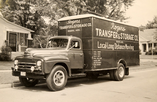 During the 1950s Rogers Transfer & Storage was providing local and long distance moving.