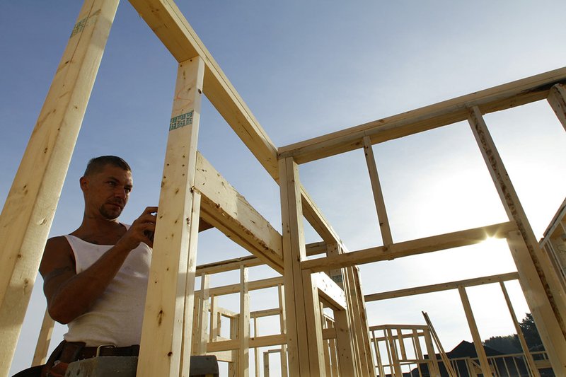 Housing construction surges 10.5 percent in August, as applications for building permits rise.