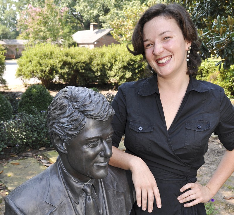 Bonnie Montgomery has written a play about President Clinton's childhood titled Billy Blythe.