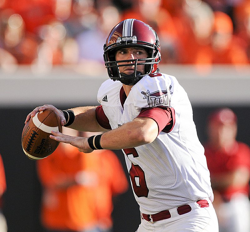 Troy quarterback Corey Robinson is set to make his first Sun Belt Conference start Saturday against Arkansas State.