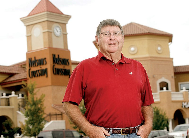  Ben Israel at the Nelsons Crossing shopping center in Fayetteville, Ark.