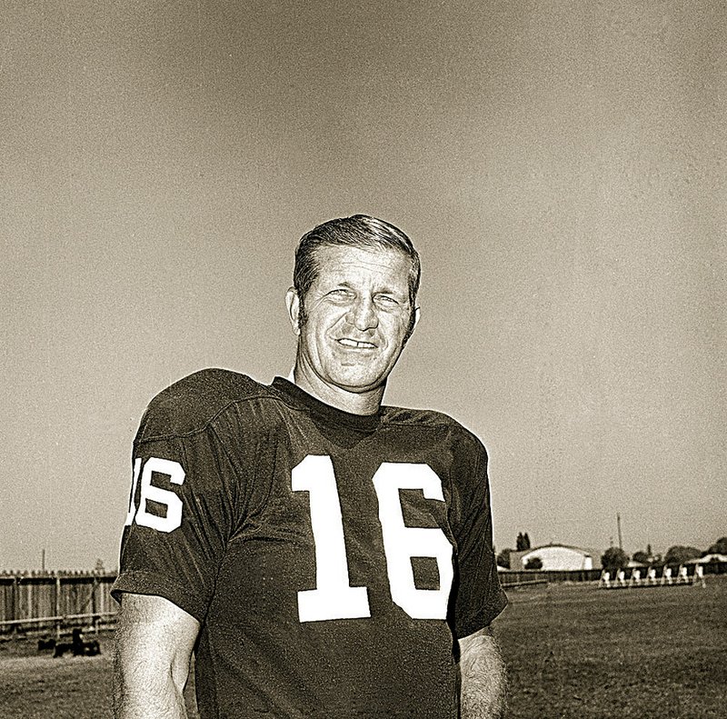 Kicker George Blanda quarterback of the Oakland Raiders. 
