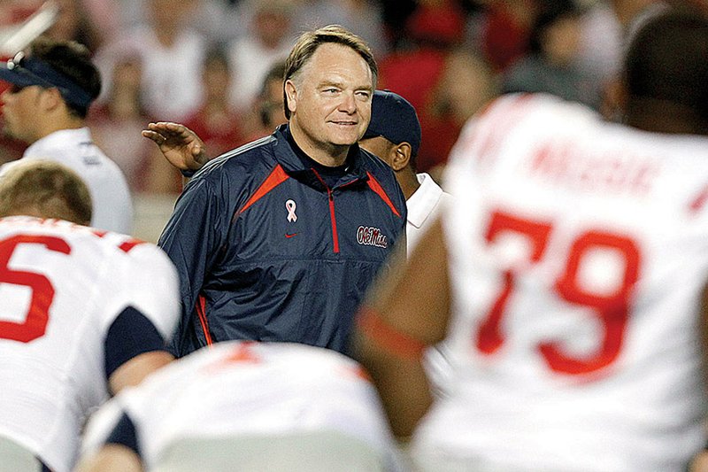 WholeHogSports MISSISSIPPI AT NO. 23 ARKANSAS Petrino, Nutt focus on