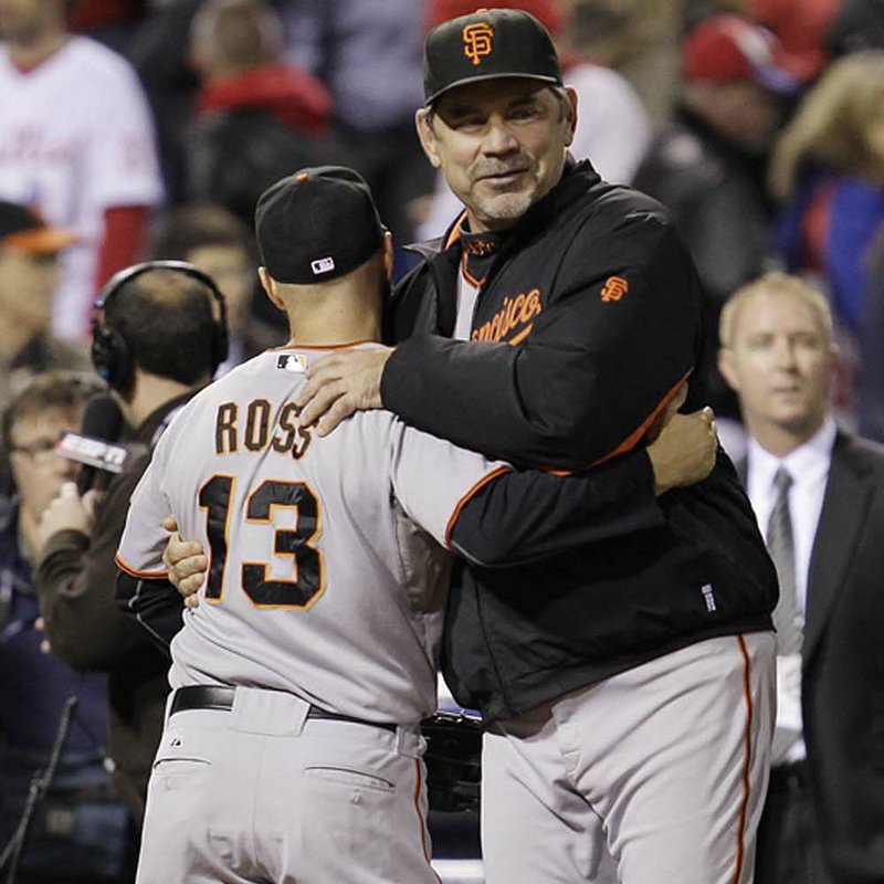 San Francisco Manager Bruce Bochy is no stranger to the World Series, having made the trip once before at the helm of the San Diego Padres. 