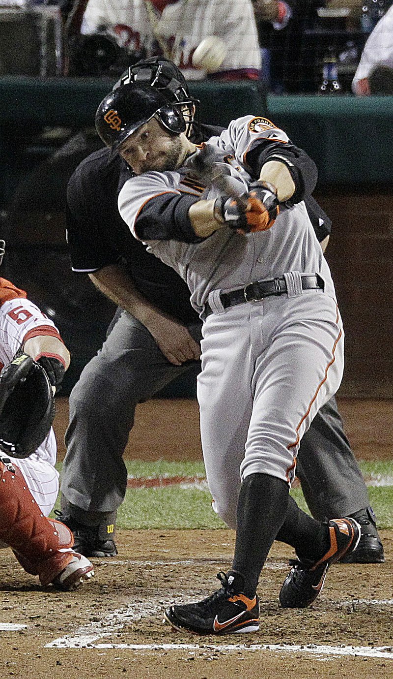 San Francisco right fielder Cory Ross said the Giants are “not surprising anybody” this postseason. “Everybody knows how good our pitching staff is,” Ross said. “But I think we prefer for everyone to talk about everybody else.” 