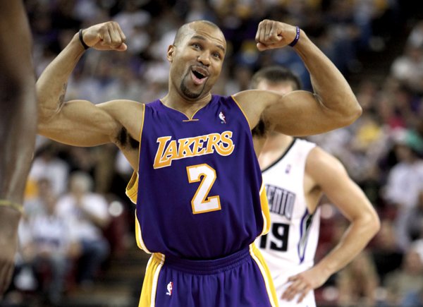 Los Angeles Lakers guard and Little Rock native Derek Fisher is back for another NBA season.