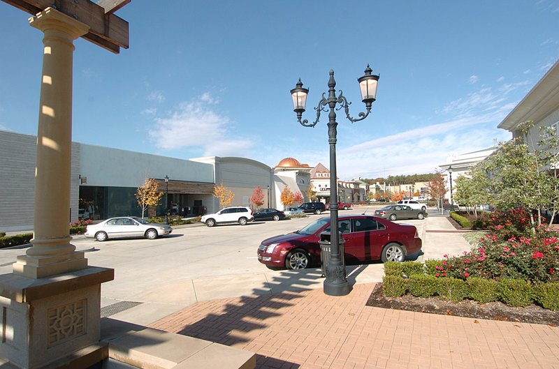 The Promenade at Chenal shopping center in west Little Rock has been bucking the tide of the national economy. 